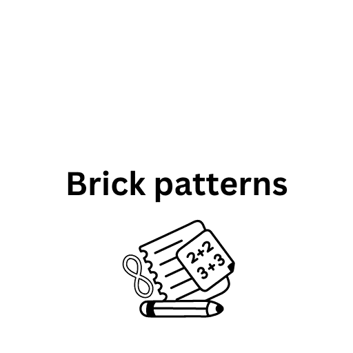 Brick patterns